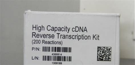 High Capacity Cdna Reverse Transcription Kit 200 Reactions Applied Bio