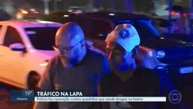 RJ2 Polícia faz operação contra tráfico na Lapa Globoplay