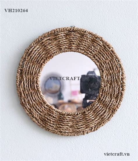 VH210264 Seagrass Mirror Vietnam Handicraft Co Ltd