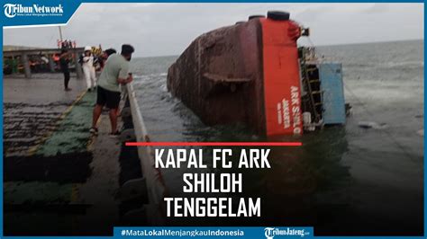 Detik Detik Kapal Kargo ARK Shiloh Terbalik Lalu Tenggelam Di Perairan