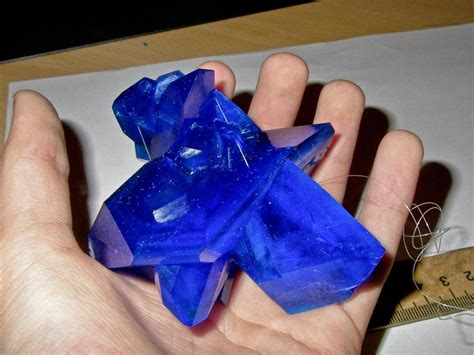 Copper Ii Sulfate Crystal Growing