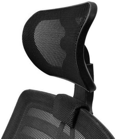 Hi Back Chair Mesh Headrest Height Adjustable Computer Chair Headrest