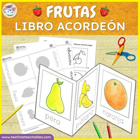 Caras Con Frutas Imprimible Tea Time Teachables