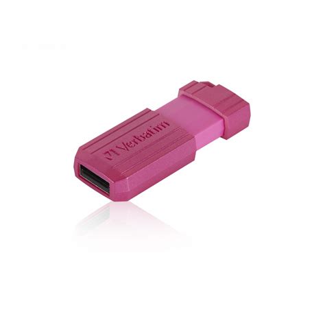 Buy PinStripe USB Drive 128GB - Hot Pink | Verbatim USB Pinstripe Flash Disk