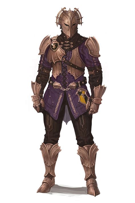 Male Armor Design - Bless Online Art Gallery