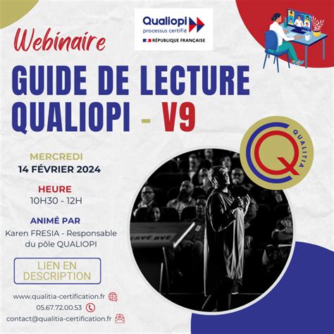 QUALIOPI Webinaire V9 Guide De Lecture Qualitia Certification