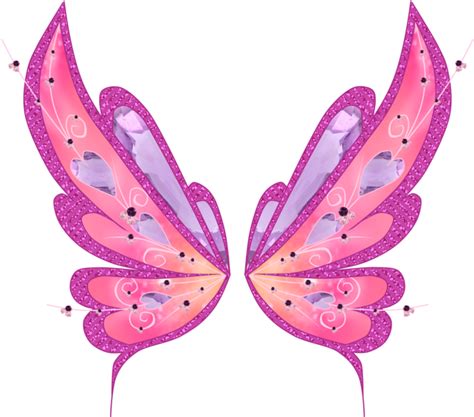 Download Pink Fairy Wings Png Full Size Png Image Pngkit