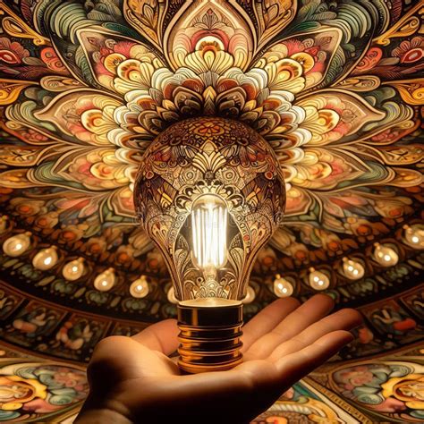 Projection Lamp A Lamp That Projects Patterns Or Images Onto The Stock