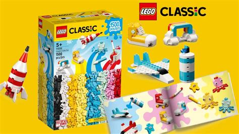 LEGO Classic 11032 Kreativ Bauset Mit 1500 Bunten Steinen