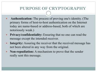 cryptography ppt free download | PPT