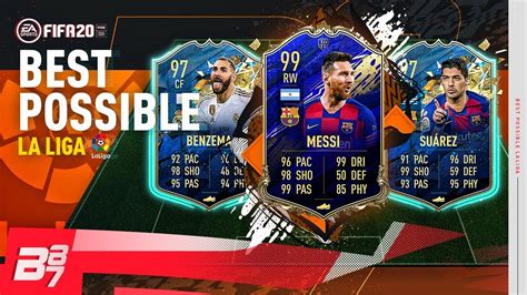 Best Possible La Liga Team W Bonus Red Player Picks Fifa 20