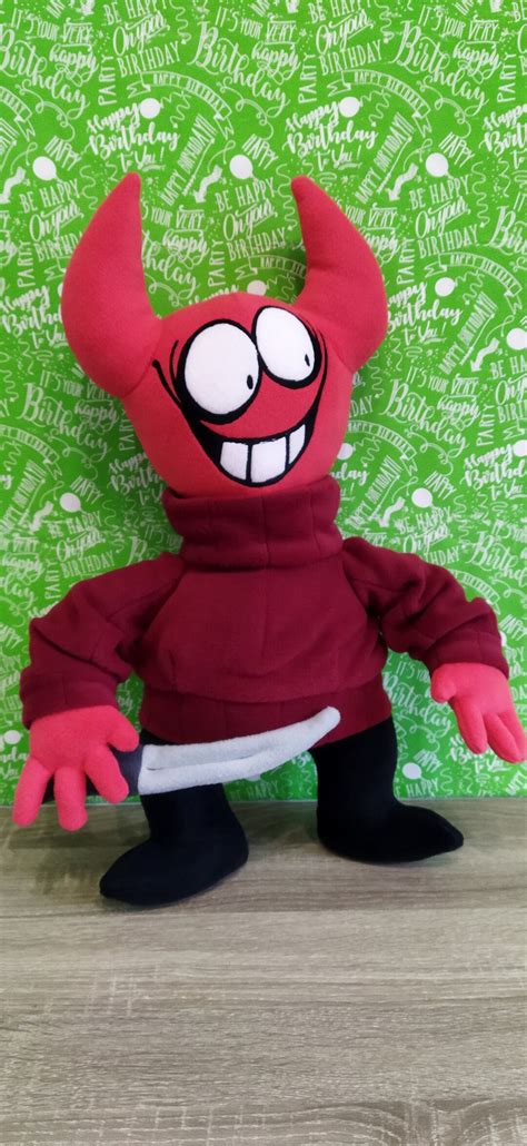 Bob Velseb Its Spooky Month Large Plush Toy Size 21 Inch 53 Cm Etsy