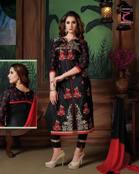 Pin By Kns Tex Fab Llp On Designer Salwar Suits Straight Cut Dress