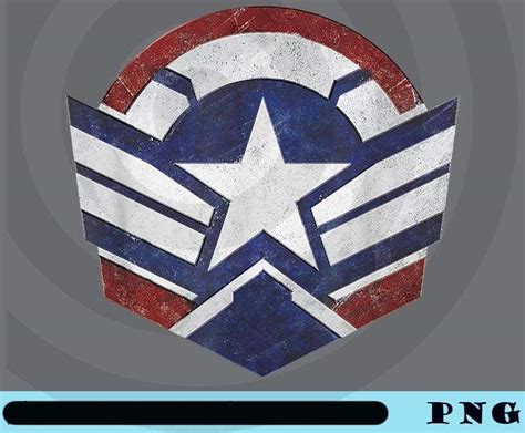 Marvel Falcon Winter The Soldier Wings Shield Logo Captain America