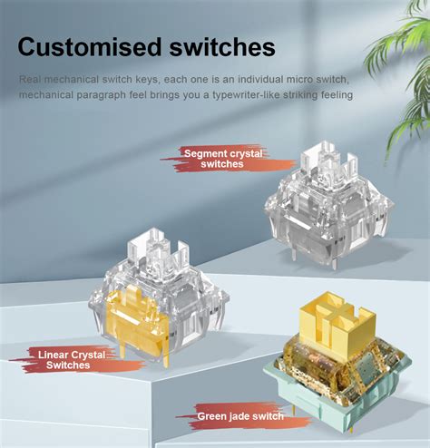 REDRAGON KS82 B USB RGB Jogo Mecânico 78 Teclado Fio 82 Teclas Layout Hot Swap Compact