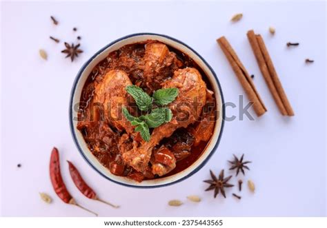 Spicy Red Chicken Curry Goan Style Stock Photo 2375443565 Shutterstock