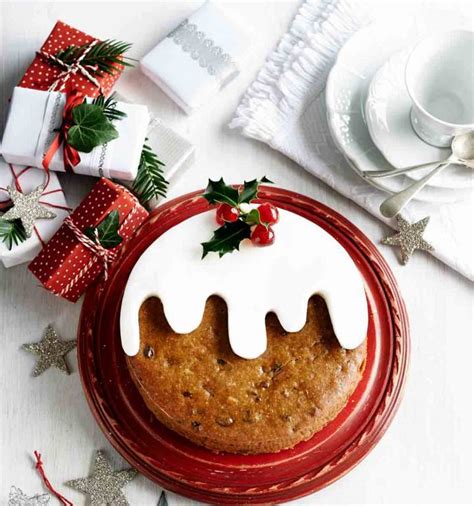 Tropical Christmas Pudding Cake Sainsbury`s Magazine