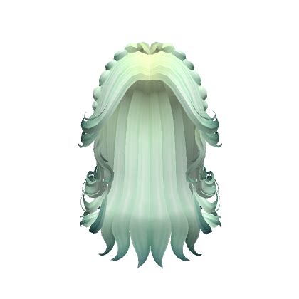 Trendy Curly Lime Long Hair Roblox Item Rolimon S