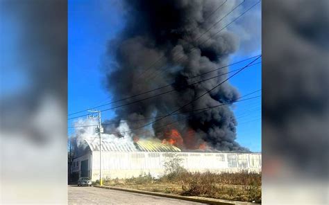 Controlan Incendio En Empresa De Unicel En Tepotzotlán