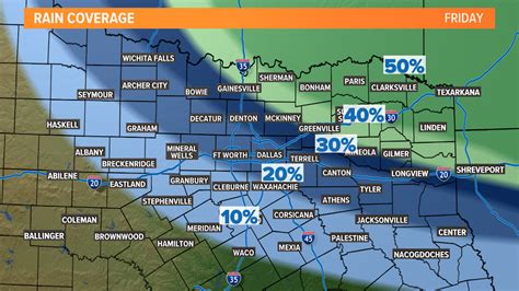 Dallas Fort Worth Weather Forecast Storms And Showers Expected