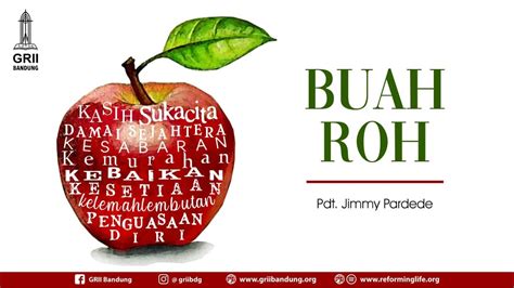 Buah Roh Sukacita Pdt Jimmy Pardede Kebaktian Minggu Sore