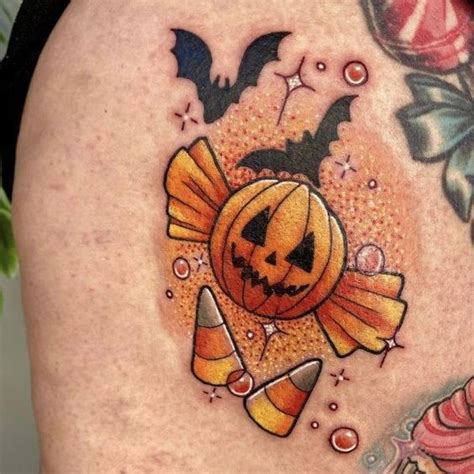 Jack O Lantern Tattoo Ideas For Halloween To Follow Halloween