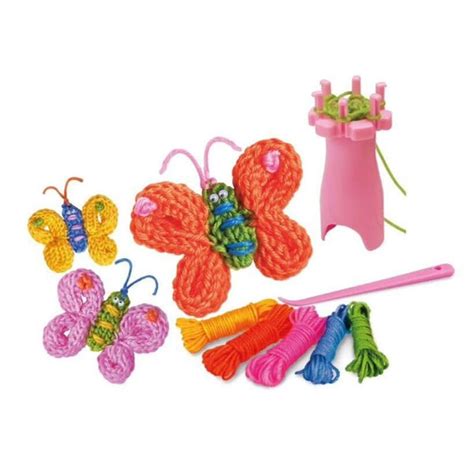 4m Little Craft Kits Spool Knit Butterflies Kit Kidzinc Australia