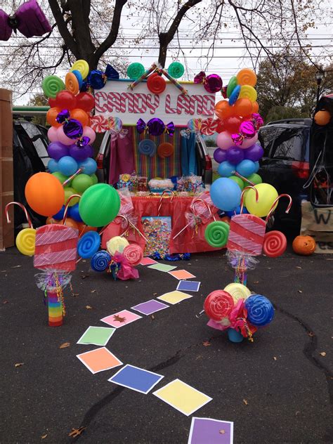 Pin by Jolene Croteau on trunk or treat | Truck or treat, Candyland ...