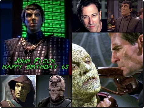 John Fleck "Star Trek TNG,Voyager,Enterprise" // Happy birthday 63 ...