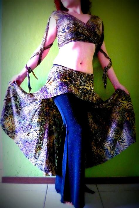 Ocelot Spirit Tribal Fusion Belly Dance Costume