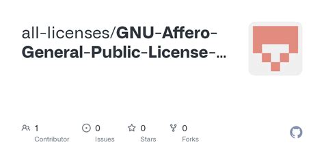 GNU Affero General Public License V3 0 LICENSE At Main All Licenses