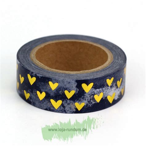 Washi Tape Herzen Loja Rundum