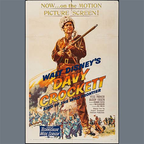 Bill Hayes "The Ballad Of Davy Crockett (from Davy Crockett)" Sheet ...