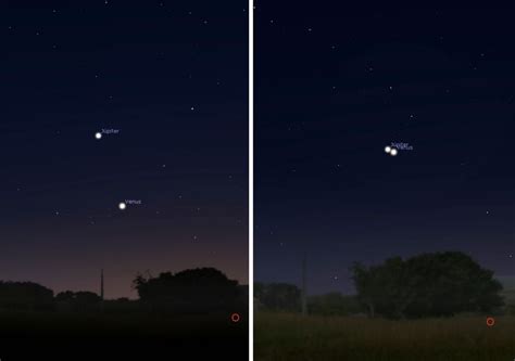 The Spectacular Conjunction Of Venus And Jupiter Arrives