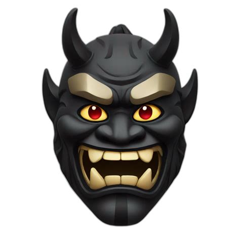 Japanese Ogre Oni Ai Emoji Generator