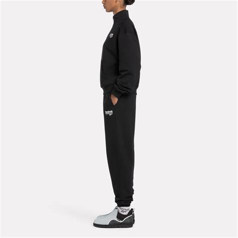 Reebok Identity Track Pants In Black Reebok Official Uk