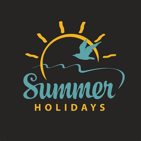 Premium Vector Hello Summer Holidays Poster