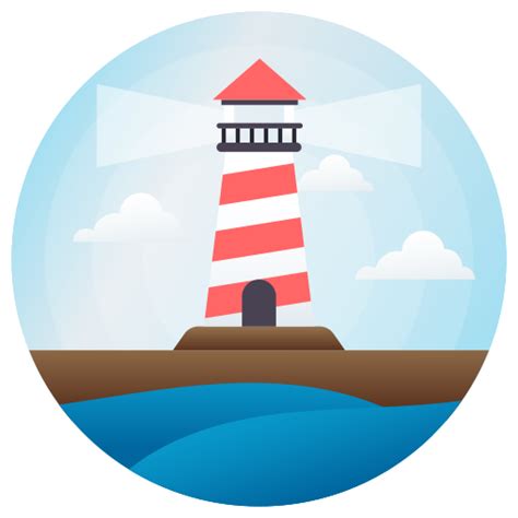 Lighthouse Generic Circular Icon