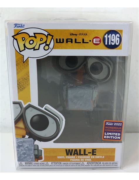 FUNKO POP DISNEY PIXAR WALL E 1196 WALLE LIMITED EDITION 2022 WONDROUS