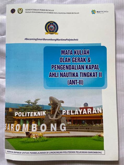 Buku Olah Gerak Pengendalian Kapal Dp Ii Nautika