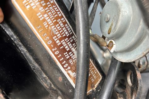 Lot 227 1974 Honda Xl350