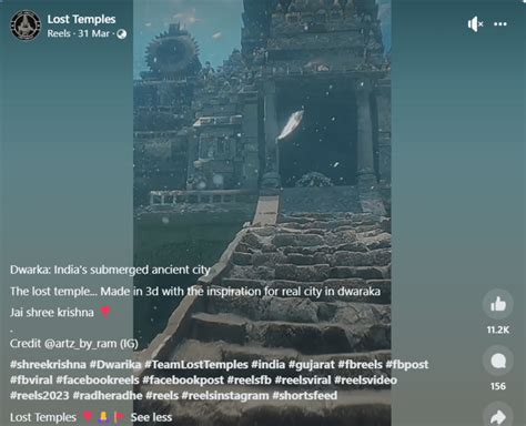 Fact Check: Lord Krishna’s Submerged Dwarka City! Thanks to Digital ...