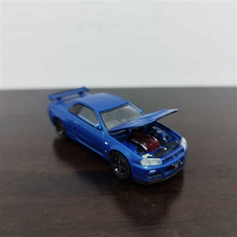 Greenlight Nissan Skyline GTR R34 Like Hotwheels Tomica Majorette Welly