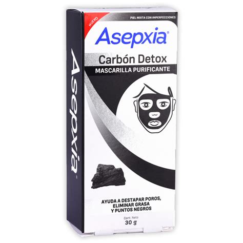 Medically Asepxia Carbon Detox Mascarilla Peel Off Purificante G