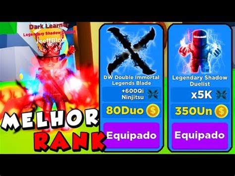 Peguei O Novo Rank Lend Rio E Nova Gamepass X Pet Clones No Ninja