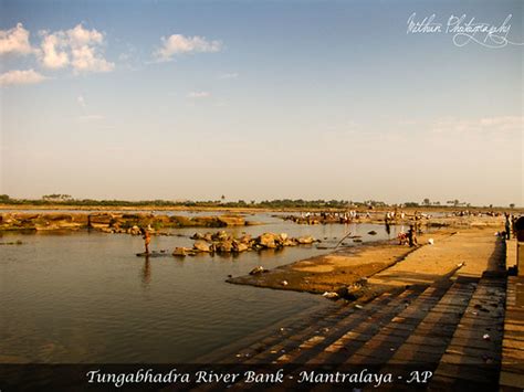 Tungabhadra River Bank Tungabhadra River Bank Early Mornin Flickr