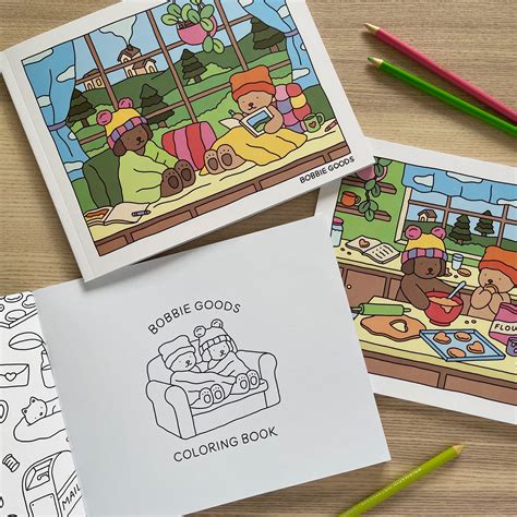 Fall-Winter Coloring Book – Bobbie Goods