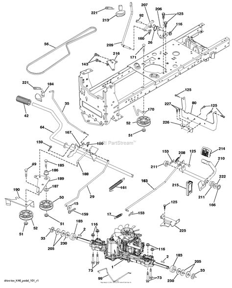 Husqvarna Yth22v46 96045004800 2013 09 Parts Diagram For Drive