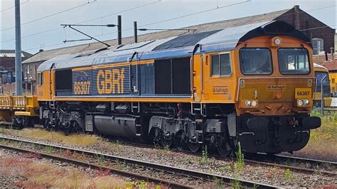 GBRf 66307 At Doncaster From Doncaster Up Decoy To Tyne S S YouTube