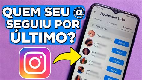 Como Ver Quem A Pessoa Seguiu Por Ltimo No Instagram Youtube